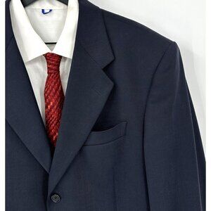 GIANNI MANZONI TENDENZA jacket blazer sport coat 100% wool made in italy 42R